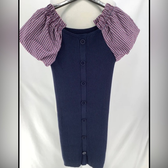 NWT MAEVE Anthropologie Puff Sleeve Dress - Picture 5 of 5